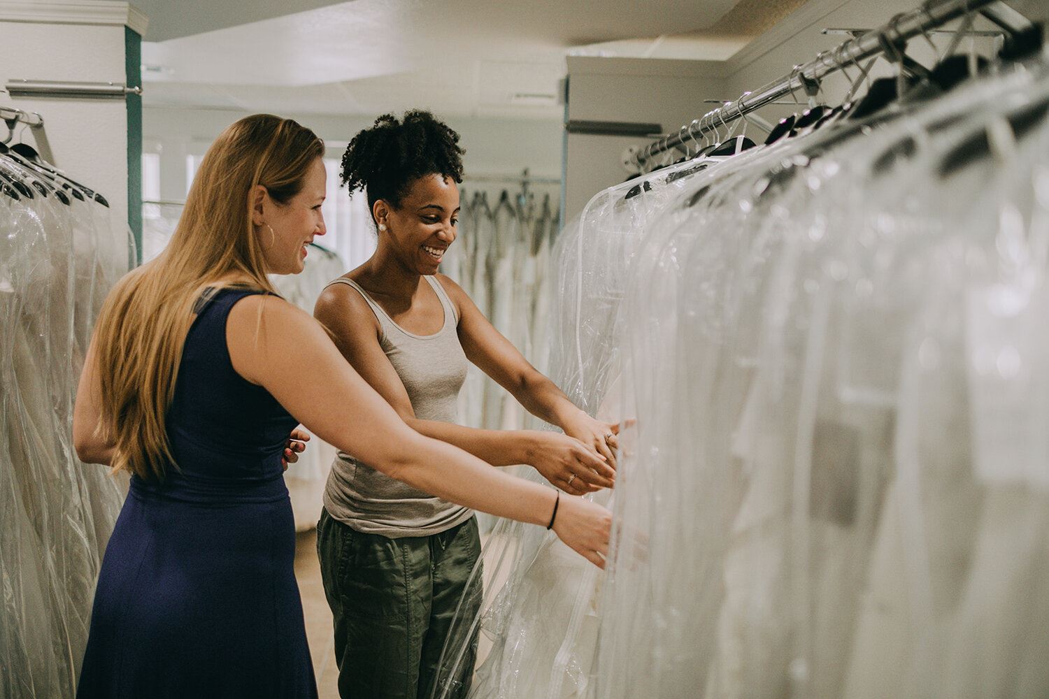 Overcoming your Wedding Dress Shopping Fears. Desktop Image