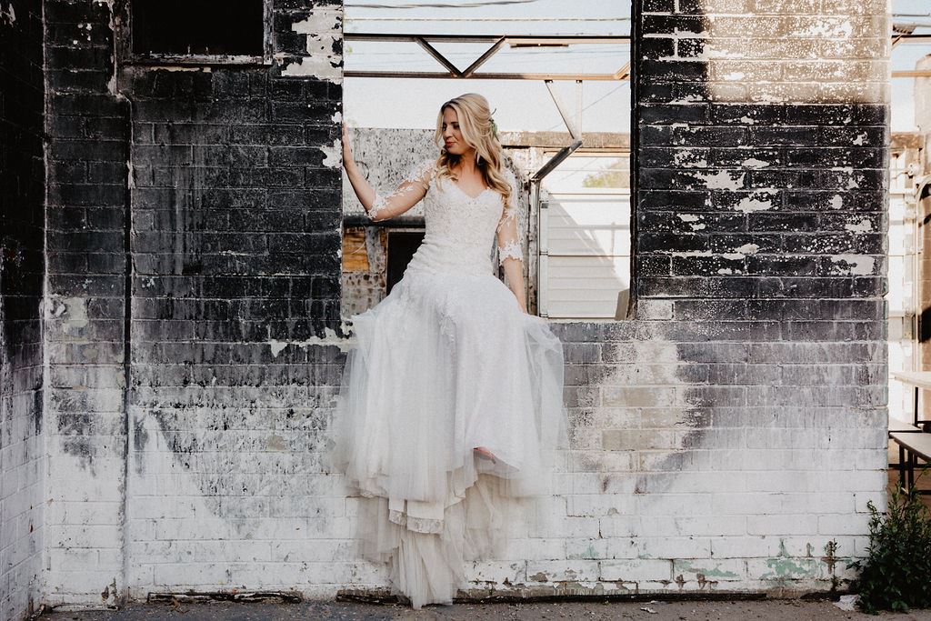 Industrial Romance | Denver Styled Shoot. Desktop Image