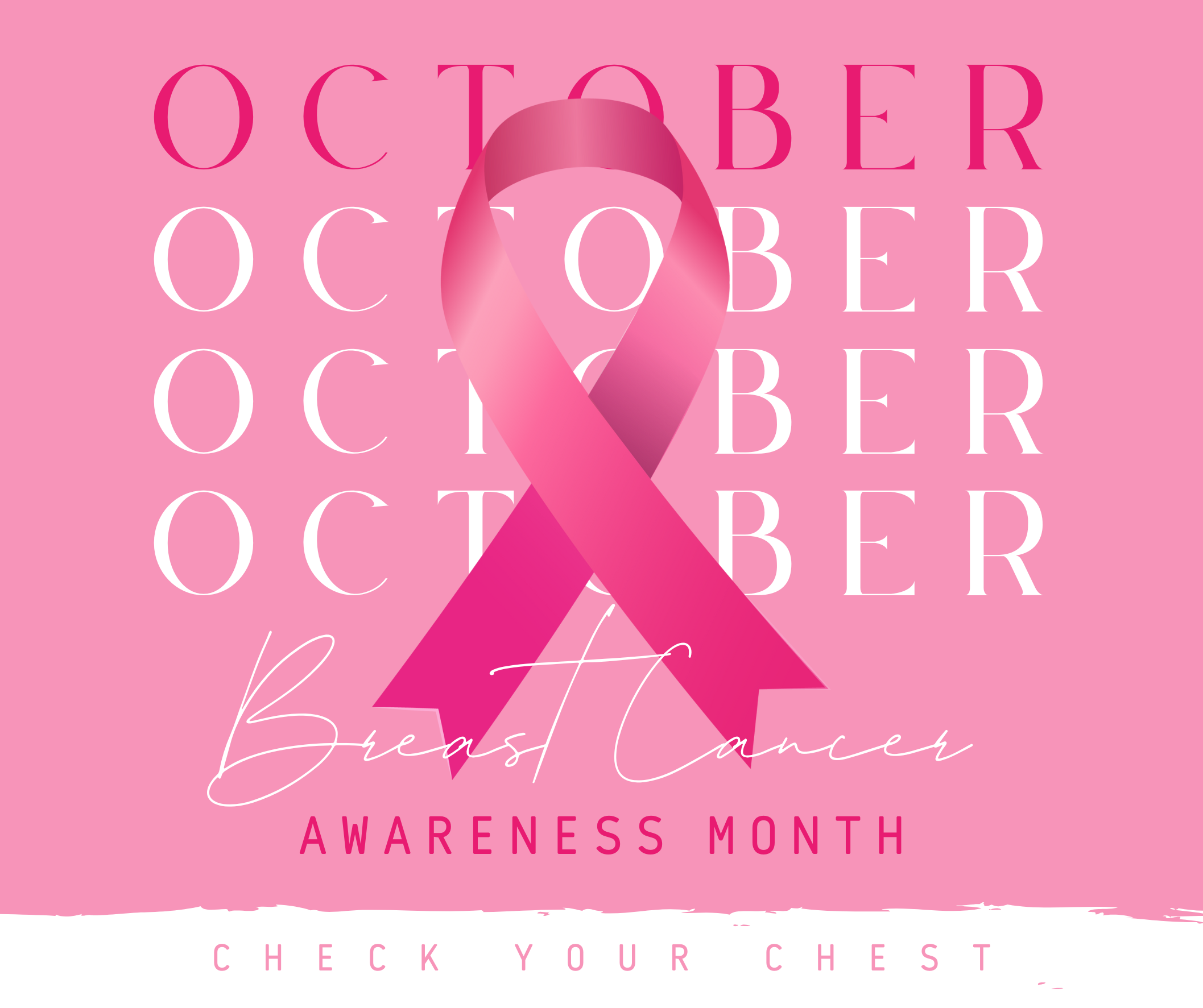It&#39;s Pink October, Check Your Chest! Image