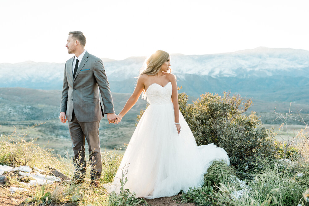 Sunset Point Bridals | Styled Shoot. Desktop Image