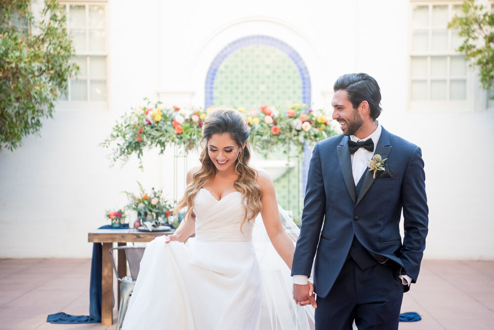 Historic 5th Street Garden | Las Vegas Styled Shoot. Desktop Image