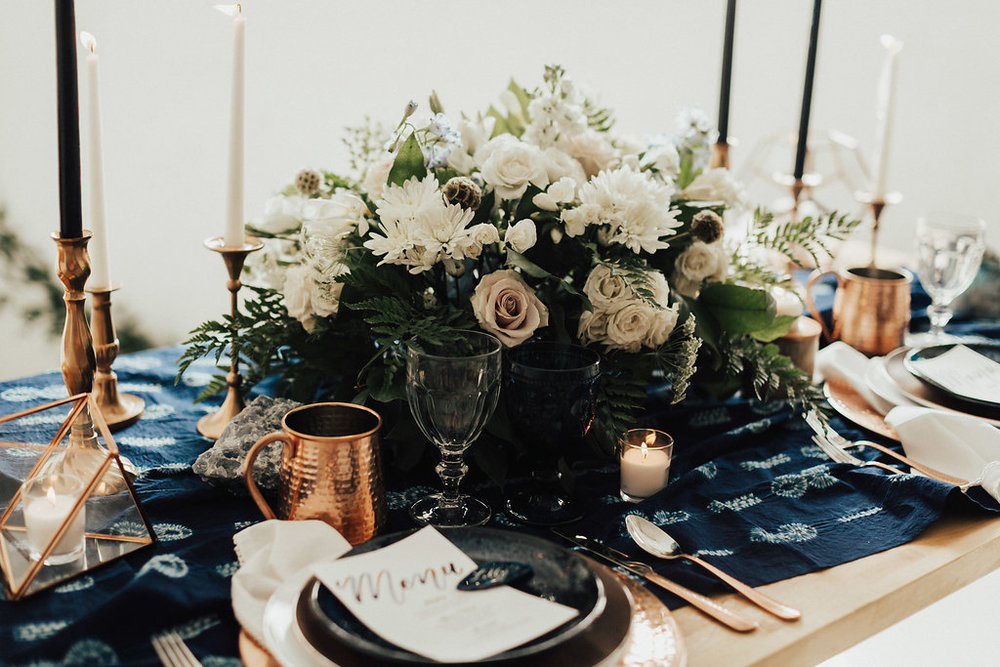 Fall Wedding Floral Centerpiece