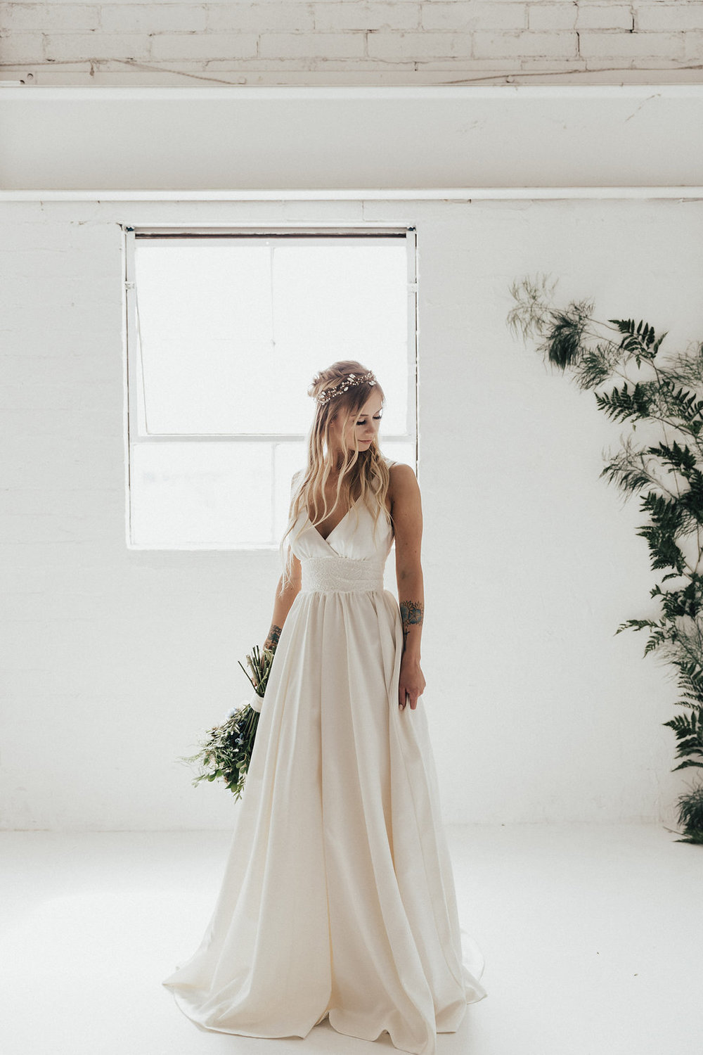 fall wedding boho bride
