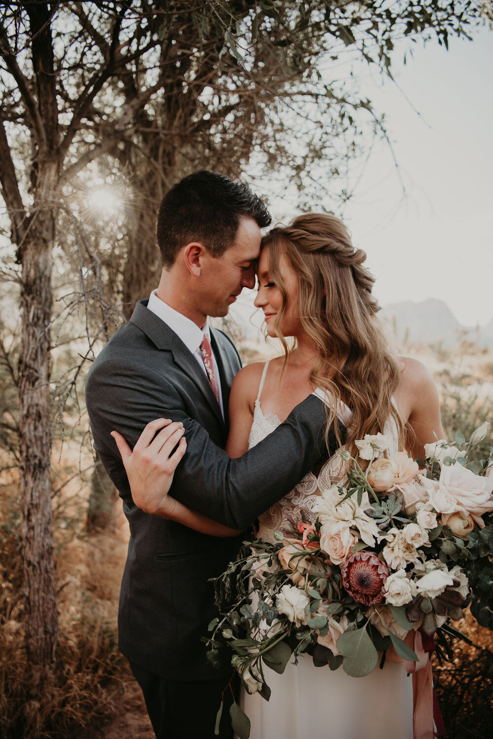 Bohemian Desert Elopement | Styled Shoot. Desktop Image