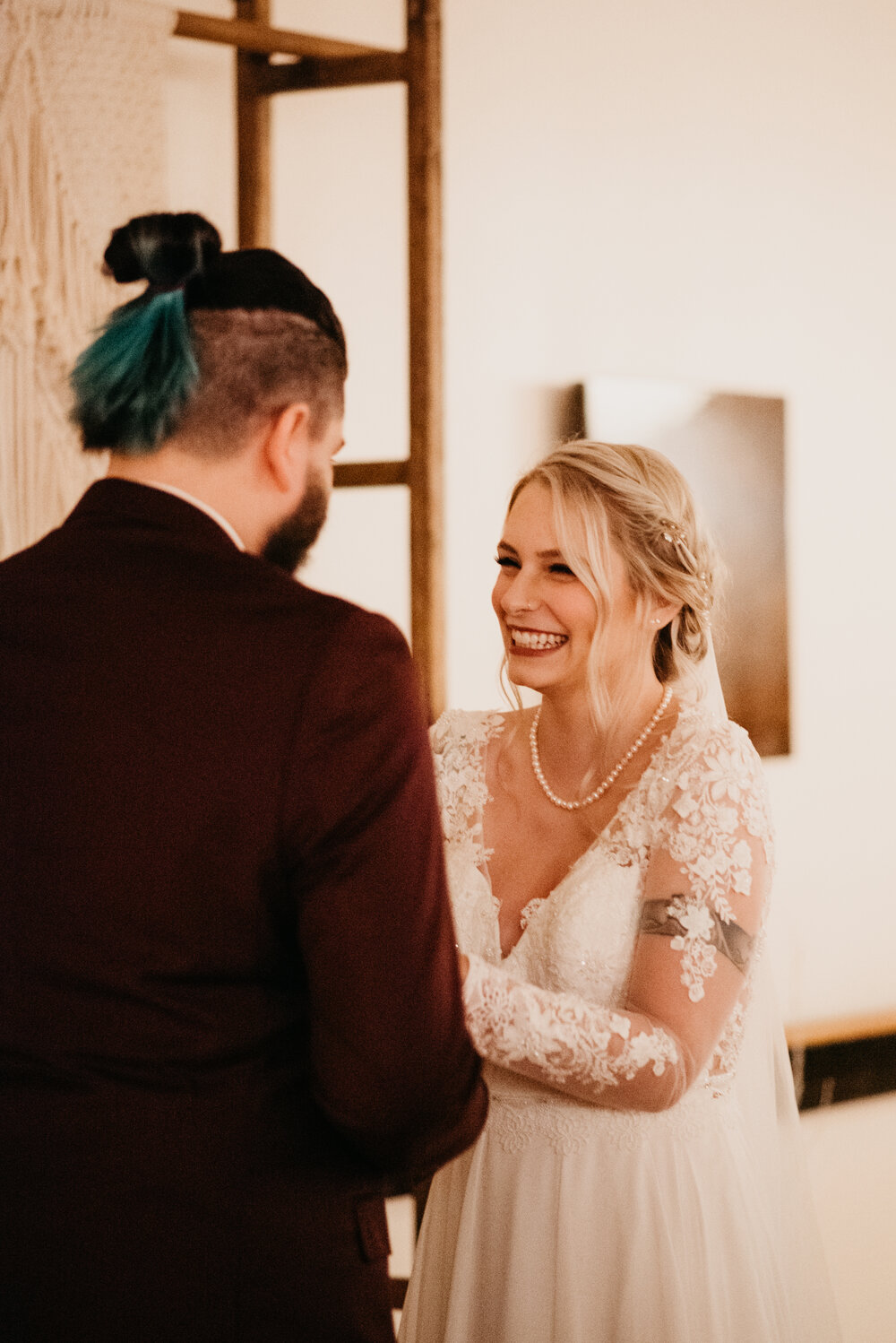Our Brilliant Bride Tierney | Yoga Studio Wedding. Desktop Image