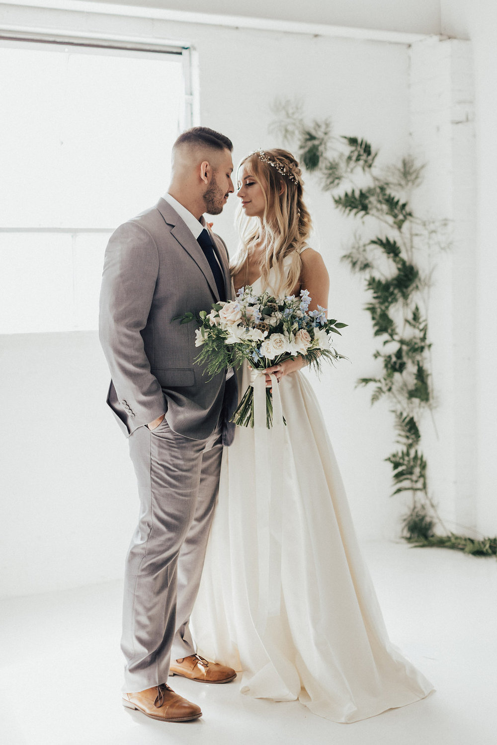 Fall wedding modern wedding venue
