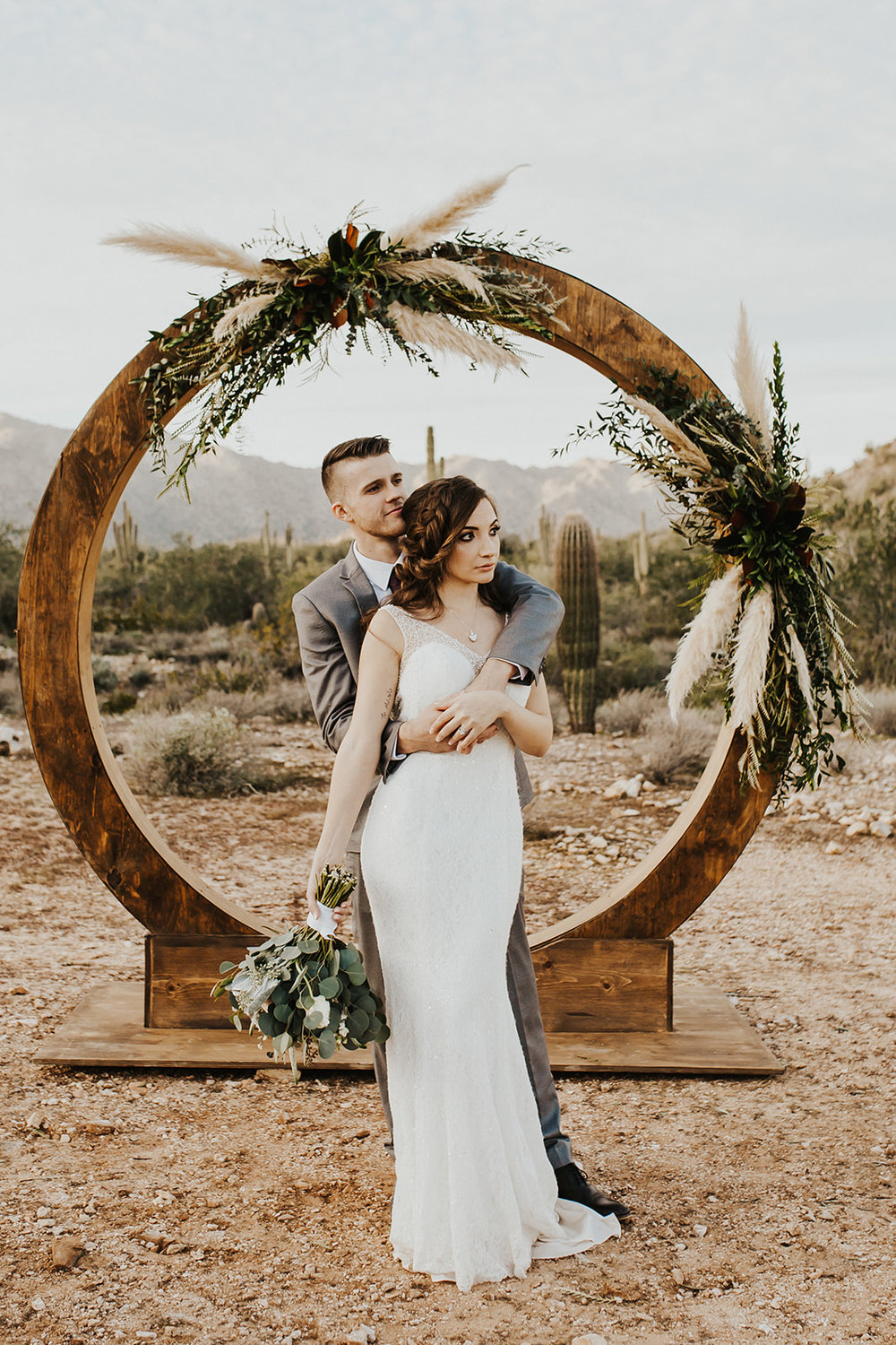 Our Brilliant Bride Maria | Intimate Desert Wedding. Desktop Image
