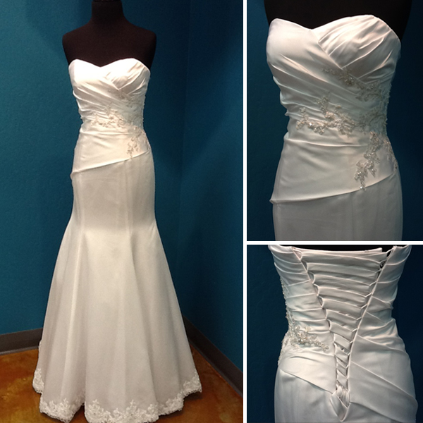 alfred angelo mermaid dress