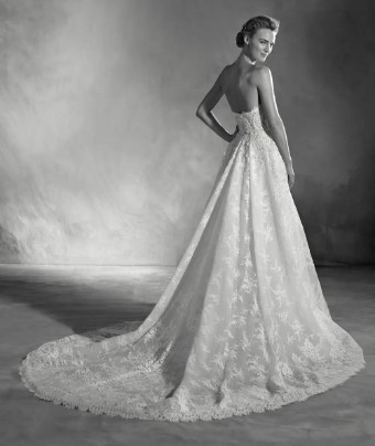 Pronovias Edith #1 Mocha/Off White thumbnail