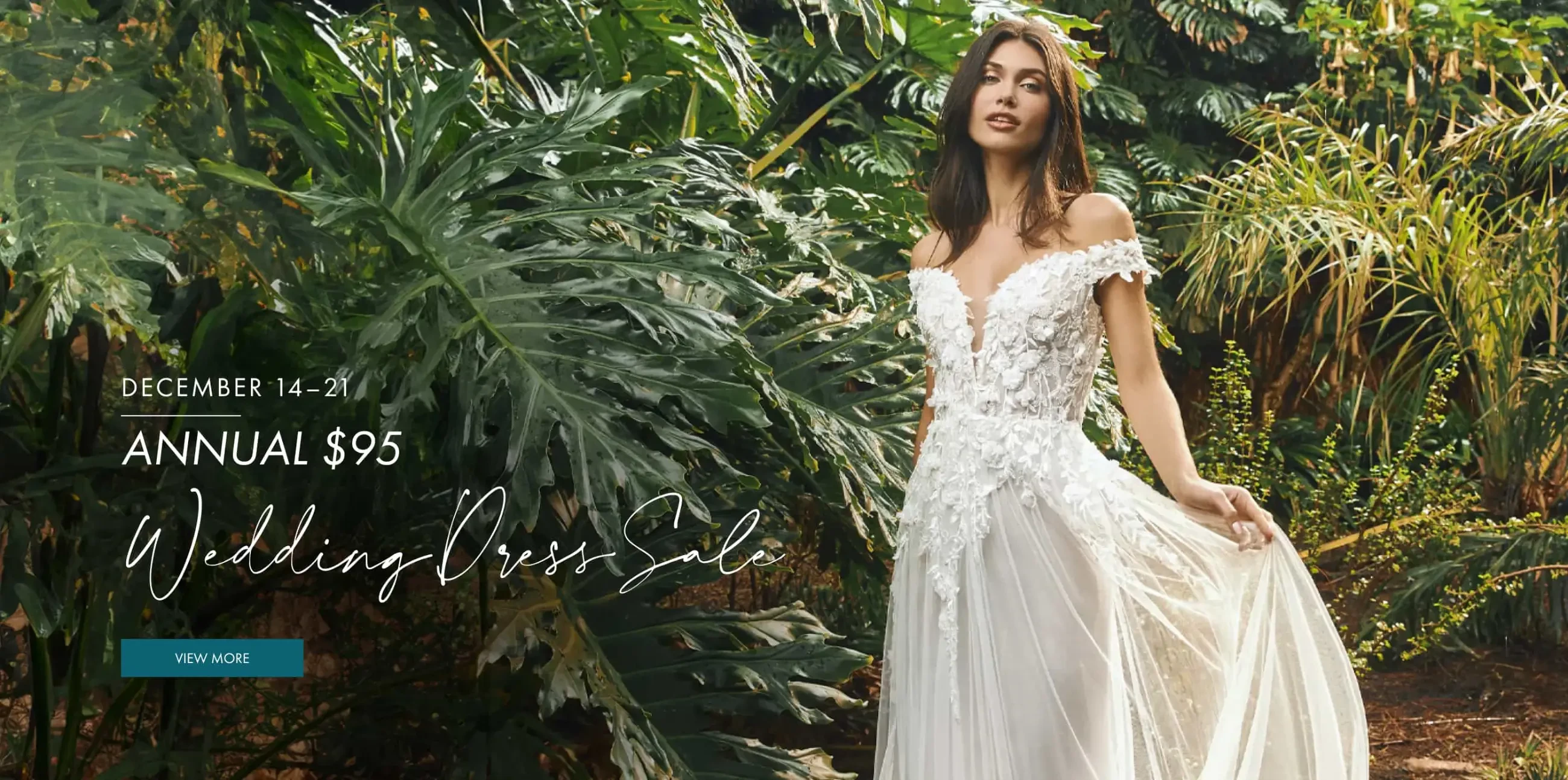 Annual 95 Wedding Dress Sale Desktop