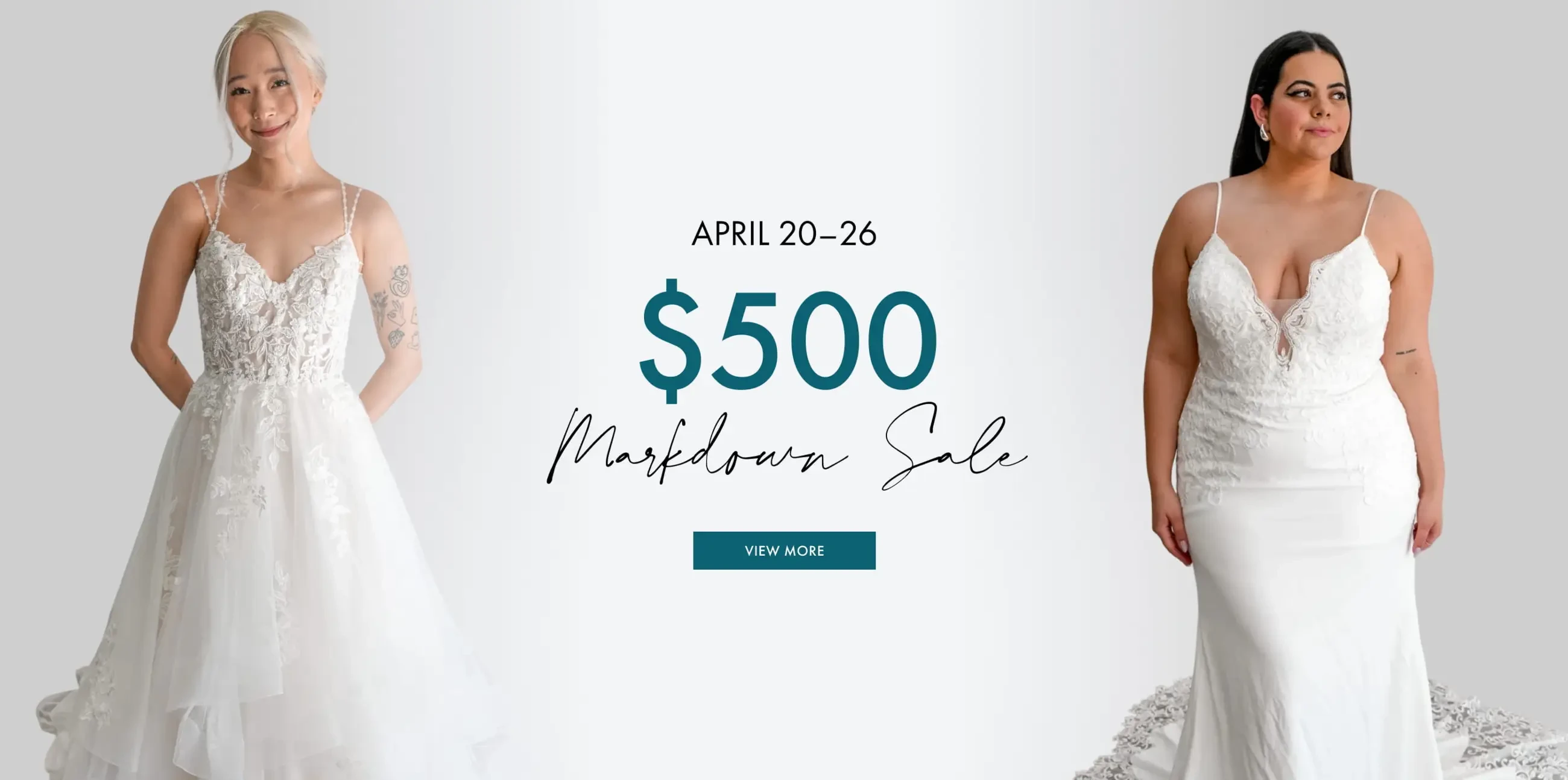 Brilliant Bridal Markdown Sale