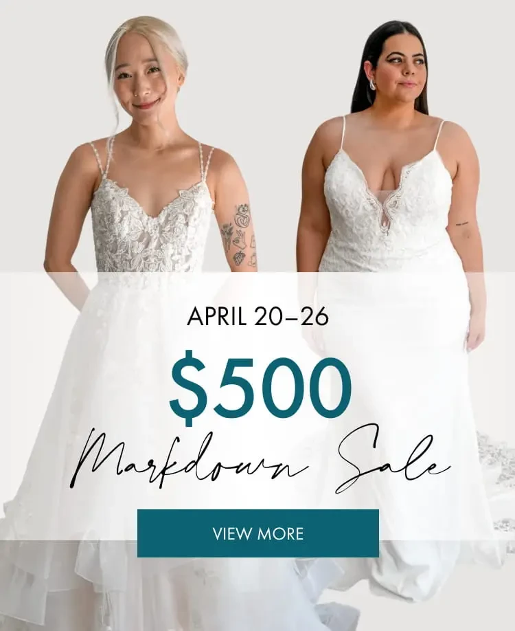 Brilliant Bridal Markdown Sale