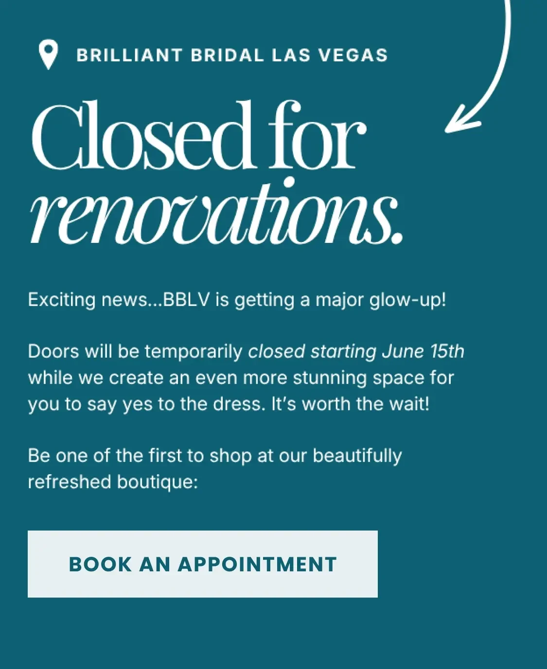 Closed for Renovations
